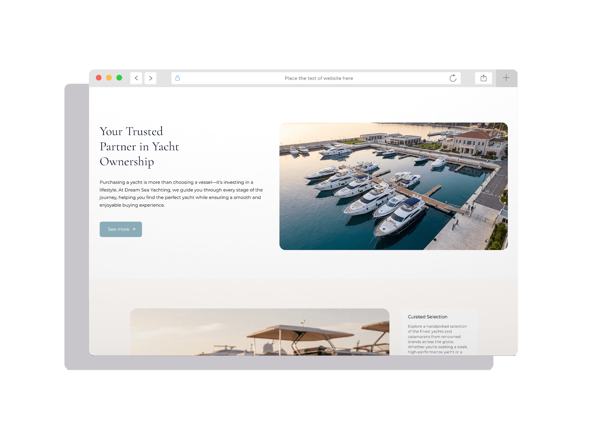DREAMSEA YACHTING — екран 2