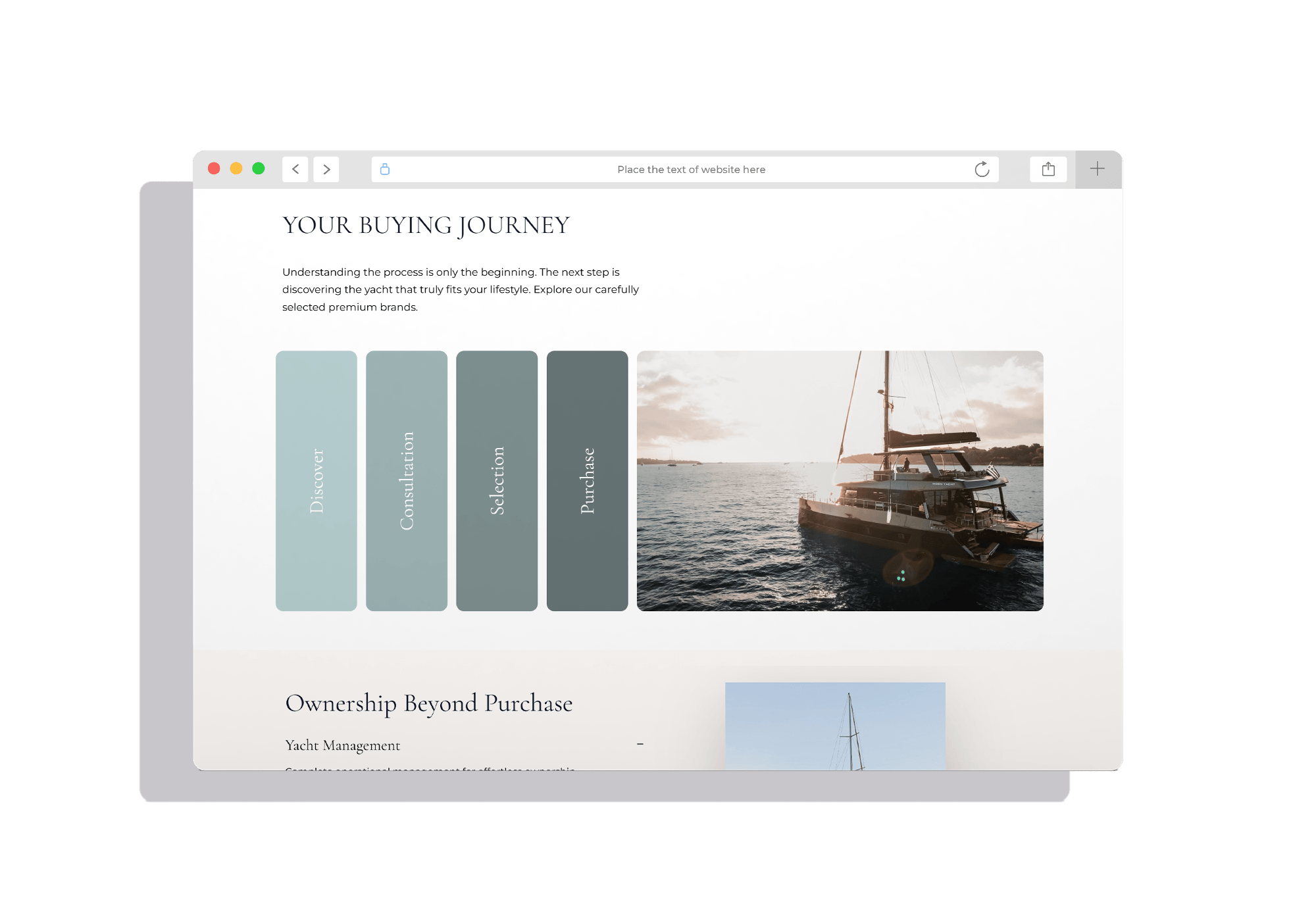 DREAMSEA YACHTING — екран 3