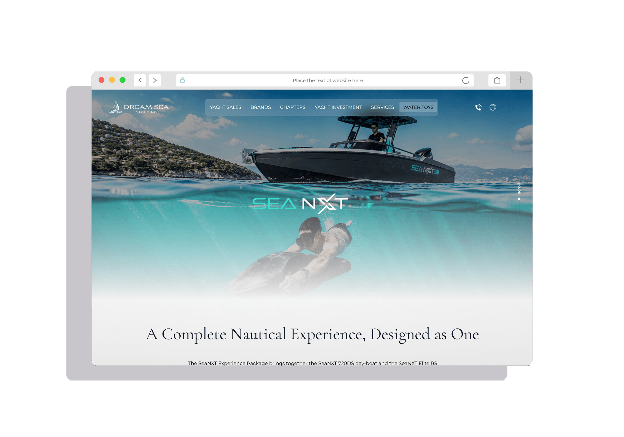 DREAMSEA YACHTING — екран 4