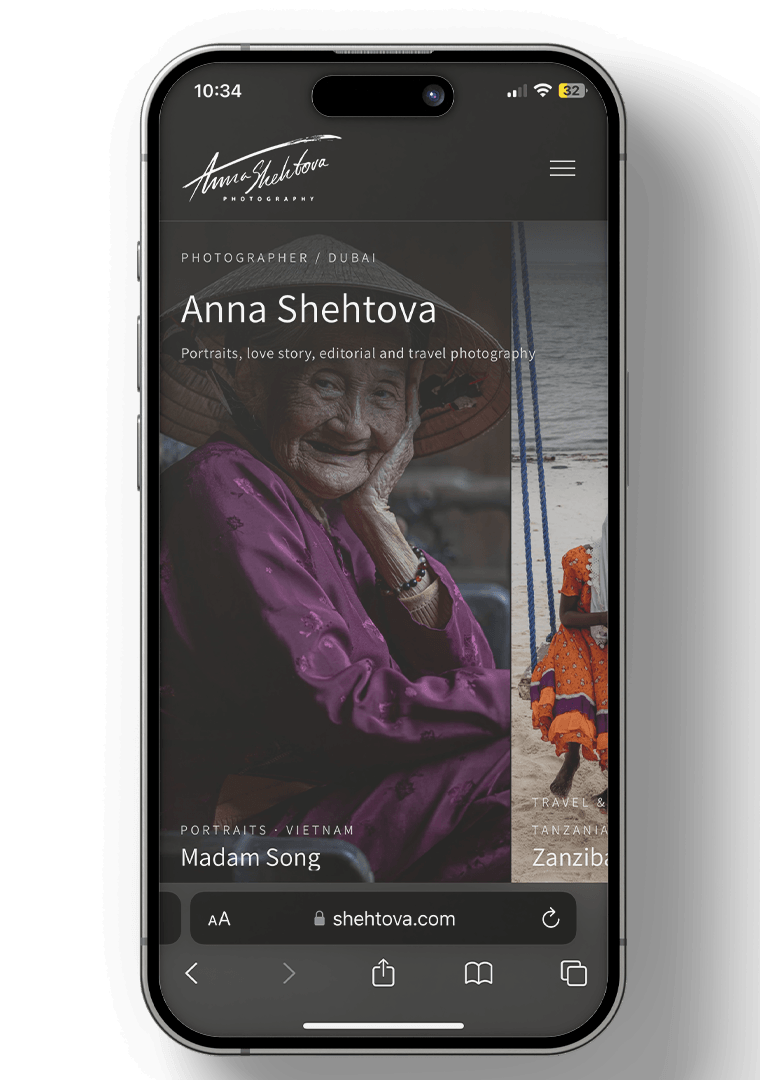 Anna Shehtova Photography — мобилен екран 1
