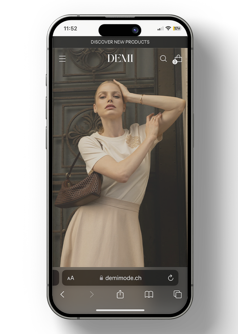 Demi Mode — мобилен екран 2