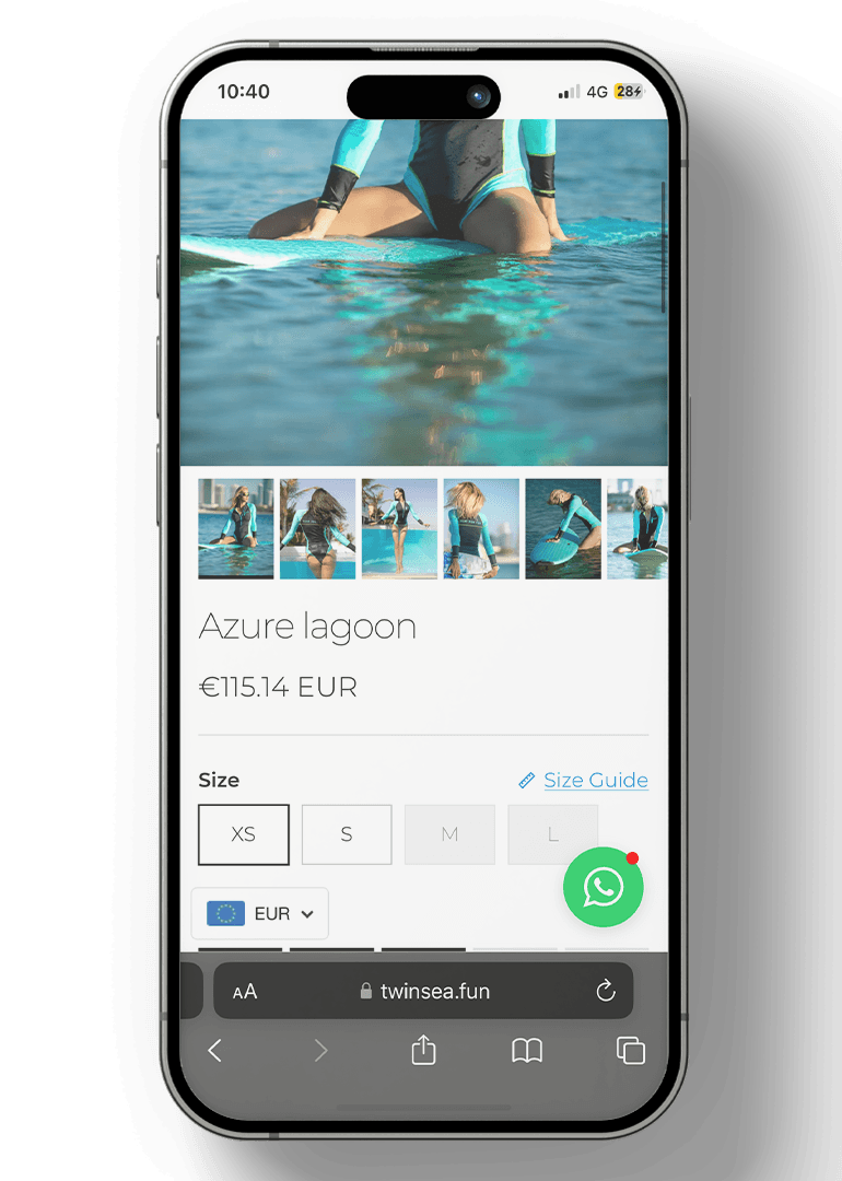 TwinSea — мобилен екран 4